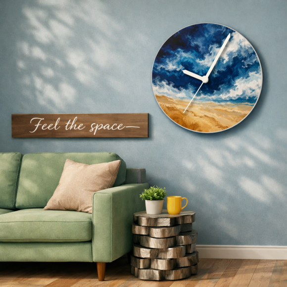 10+ Ideas About Decoring home with resin clocks